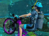 水下特技自行車